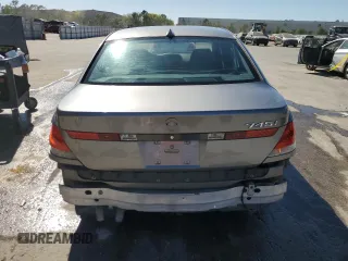 2004 BMW 7 Series 745i with VIN WBAGL63434DP72026, listed as a Copart auction lot 50003505 with 135,202 mi miles and Salvage Title. Bid and sale history available at DreamBid. Image 6.