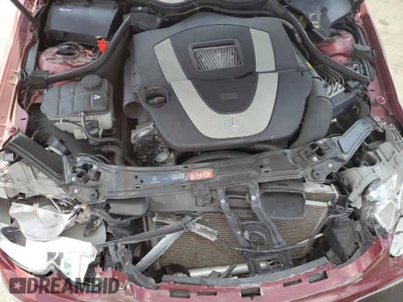 2008 Mercedes-Benz CLK 350 with VIN WDBTK56F48T094425, listed as a Copart auction lot 54401365 with 66,818 mi miles and Salvage title. Bid and sale history available at DreamBid. Image 11.