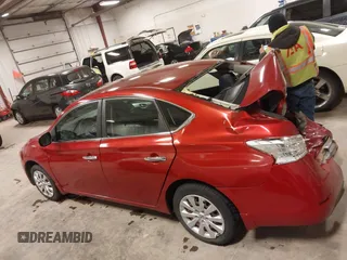 2014 Nissan Sentra S with VIN 3N1AB7AP6EY285452, listed as a IAAI auction lot 41514976 with 77,762 mi miles and . Bid and sale history available at carsss.com. Image 14.
