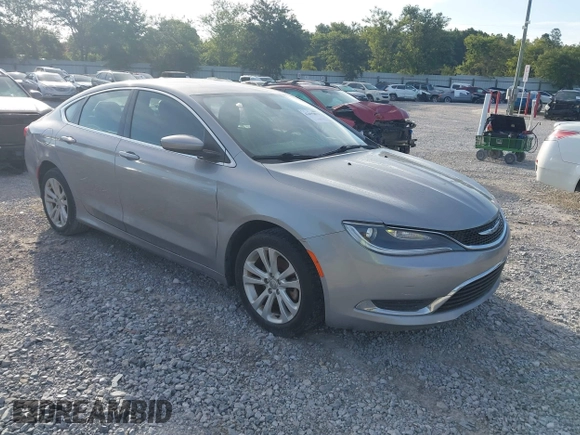 2015 Chrysler 200 Limited z VIN 1C3CCCAB2FN598758, wystawiony jako IAAI lot #42695873 z przebiegiem 108 508 mil mil oraz . Historia ofert i sprzedaży dostępna na DreamBid. Obrazek 1.