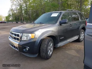 2008 Ford Escape Limited with VIN 1FMCU04118KE48683, listed as a IAAI auction lot 42112088 with 99,153 mi miles. Bid and sale history available at carsss.com. Image 2.