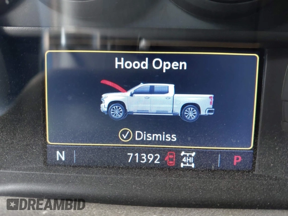 2021 Chevrolet Silverado 1500 LT Trail Boss with VIN 1GCPYFED9MZ232507, listed as a IAAI auction lot 41690784 with 71,392 mi miles and . Bid and sale history available at DreamBid. Image 15.