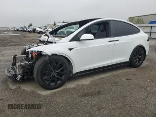 2023 Tesla Model X with VIN 7SAXCAE58PF379943, listed as a Copart auction lot 86352354 with Not Provided miles and Salvage Title. Bid and sale history available at DreamBid. Image 1.