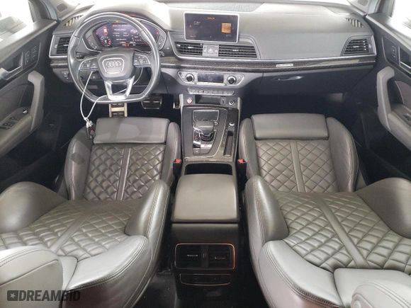 2018 Audi SQ5 Premium Plus with VIN WA1A4AFY8J2111651, listed as a Copart auction lot 50402175 with 121,065 mi miles and Salvage Title. Bid and sale history available at carsss.com. Image 8.