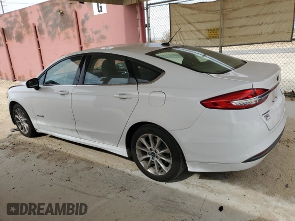 2017 Ford Fusion Hybrid SE with VIN 3FA6P0LU3HR209187, listed as a Copart auction lot 58320045 with 161,449 mi miles and Salvage title. Bid and sale history available at DreamBid. Image 2.