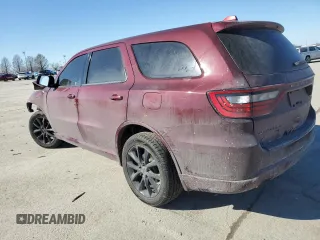 2018 Dodge Durango GT with VIN 1C4RDJDG4JC393672, listed as a Copart auction lot 42626405 with 86,356 mi miles and Salvage Title. Bid and sale history available at DreamBid. Image 2.