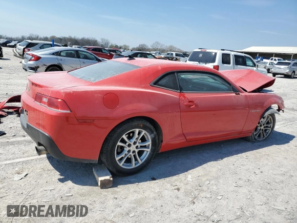 2014 Chevrolet Camaro LS z VIN 2G1FA1E36E9299094, wystawiony jako Copart lot #50928495 z przebiegiem 197 394 mil mil oraz Szkoda całkowita • Salvage title. Historia ofert i sprzedaży dostępna na DreamBid. Obrazek 3.