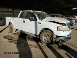 2007 Ford F-150 STX with VIN 1FTRX12W87FB32957, listed as a Copart auction lot 41818135 with 180,590 mi miles and Salvage Title. Bid and sale history available at DreamBid. Image 4.