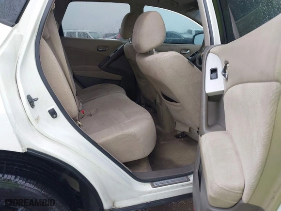 2009 Nissan Murano S with VIN JN8AZ18U69W102733, listed as a IAAI auction lot 41315812 with 211,483 mi miles. Bid and sale history available at carsss.com. Image 8.