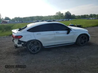 2020 Mercedes-Benz GLC 43 AMG z VIN WDC0J6EB7LF728579, wystawiony jako Copart lot #58506255 z przebiegiem Nie podano mil oraz Tytuł czysty. Historia ofert i sprzedaży dostępna na DreamBid. Obrazek 3.