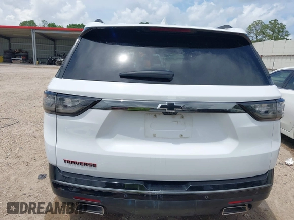 2019 Chevrolet Traverse Premier with VIN 1GNERKKW5KJ287770, listed as a IAAI auction lot 42164590 with 71,770 mi miles. Bid and sale history available at carsss.com. Image 17.