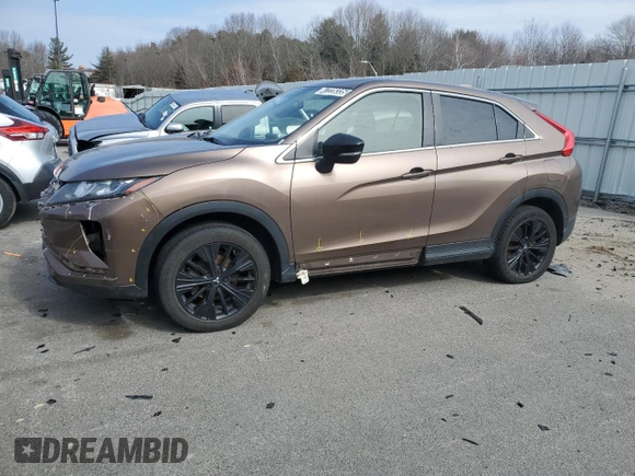 2020 Mitsubishi Eclipse Cross LE with VIN JA4AT4AA2LZ001171, listed as a Copart auction lot 47228335 with 100,834 mi miles and Clean title. Bid and sale history available at DreamBid. Image 1.