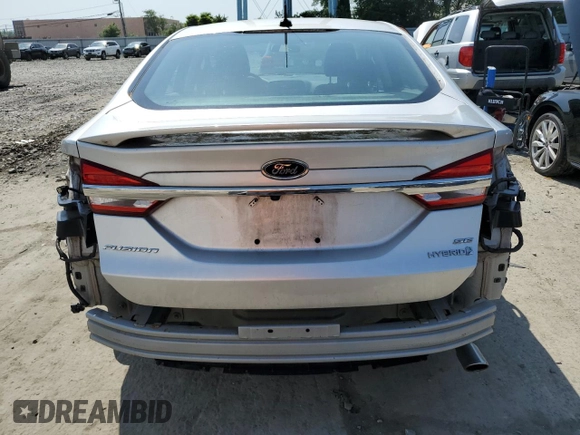 2017 Ford Fusion Hybrid SE with VIN 3FA6P0LU1HR403281, listed as a Copart auction lot 61362815 with 73,107 mi miles and Salvage title. Bid and sale history available at DreamBid. Image 6.