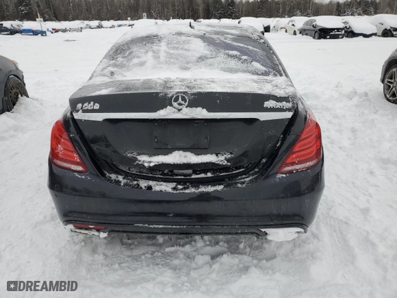 2014 Mercedes-Benz S-Class S 550 with VIN WDDUG8FB3EA038334, listed as a Copart auction lot 42530785 with 1 mi miles and Salvage Title. Bid and sale history available at carsss.com. Image 6.