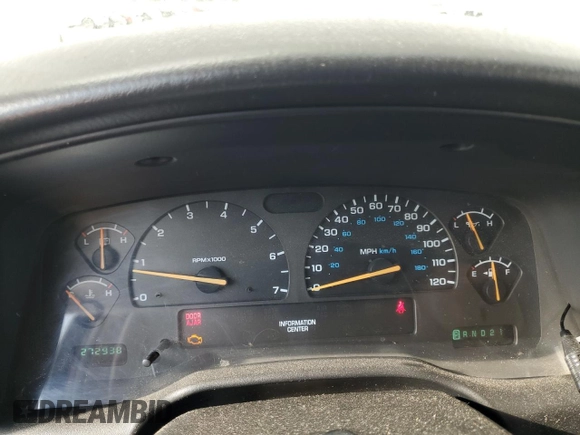 2001 Dodge Dakota Sport with VIN 1B7GL2AN21S131366, listed as a Copart auction lot 81263154 with 272,938 mi miles and Salvage Title. Bid and sale history available at DreamBid. Image 9.
