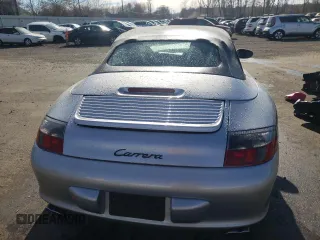 2004 Porsche 911 Carrera with VIN WP0CA29924S651535, listed as a Copart auction lot 80077314 with 39,520 mi miles and Salvage Title. Bid and sale history available at carsss.com. Image 6.