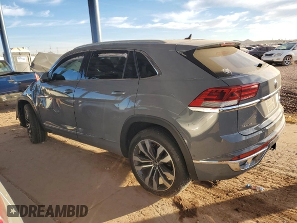 2022 Volkswagen Atlas SEL Premium R-Line with VIN 1V2FE2CA3NC231068, listed as a Copart auction lot 87459184 with Not provided miles and Salvage title. Bid and sale history available at DreamBid. Image 2.