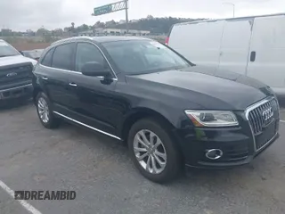 2015 Audi Q5 Premium with VIN WA1CFAFPXFA003961, listed as a IAAI auction lot 42061872 with 150,601 mi miles. Bid and sale history available at carsss.com. Image 1.