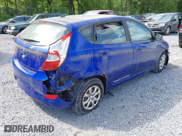2012 Hyundai Accent GS with VIN KMHCT5AE0CU010189, listed as a IAAI auction lot 42631729 with 169,780 mi miles and . Bid and sale history available at DreamBid. Image 4.