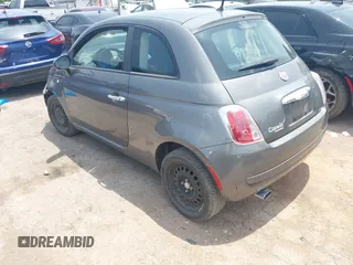 2013 FIAT 500 Pop with VIN 3C3CFFAR9DT727985, listed as a IAAI auction lot 42462086 with 88,978 mi miles and . Bid and sale history available at DreamBid. Image 3.