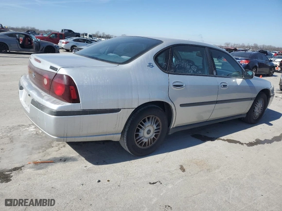 2000 Chevrolet Impala with VIN 2G1WF55E8Y9117233, listed as a Copart auction lot 46267495 with 167,063 mi miles and Clean Title. Bid and sale history available at carsss.com. Image 3.