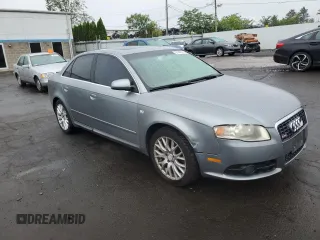 2008 Audi A4 2.0T with VIN WAUDF78E68A155387, listed as a Copart auction lot 61042775 with 155,567 mi miles and Salvage title. Bid and sale history available at DreamBid. Image 4.
