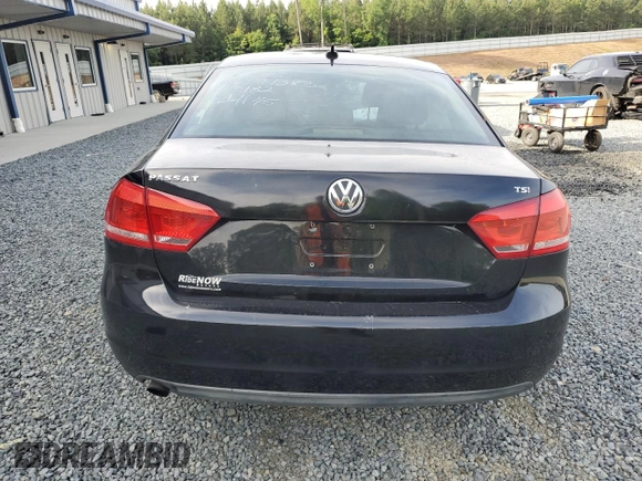 2015 Volkswagen Passat Wolfsburg Edition with VIN 1VWAT7A38FC062182, listed as a Copart auction lot 57321765 with 156,265 mi miles and Salvage title. Bid and sale history available at DreamBid. Image 6.