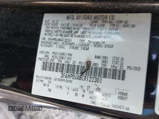2012 Ford Fusion SEL с VIN 3FAHP0JA8CR122301, выставлен на аукционе IAAI как лот 42641921 с пробегом 165 949 миль миль и . История ставок и продаж доступна на DreamBid. Изображение 9.