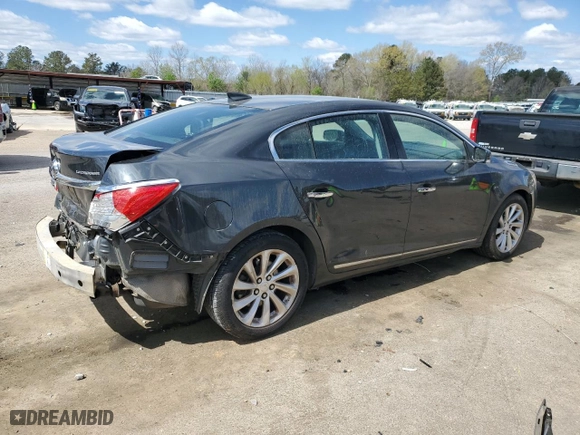2015 Buick LaCrosse Leather with VIN 1G4GB5G39FF143620, listed as a Copart auction lot 49694535 with 195,664 mi miles and Salvage Title. Bid and sale history available at carsss.com. Image 3.