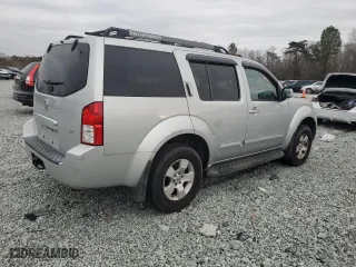 2006 Nissan Pathfinder SE with VIN 5N1AR18U36C615863, listed as a Copart auction lot 86129104 with 259,857 mi miles and Salvage Title. Bid and sale history available at carsss.com. Image 3.