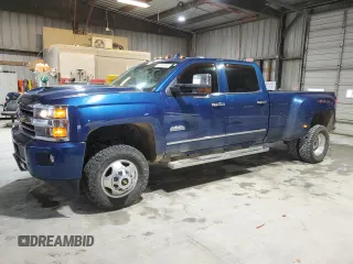 2018 Chevrolet Silverado 3500HD High Country with VIN 1GC4K1EY0JF224318, listed as a Copart auction lot 80881404 with 95,726 mi miles and Salvage Title. Bid and sale history available at carsss.com. Image 1.