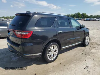 2015 Dodge Durango Citadel with VIN 1C4RDJEG9FC750902, listed as a Copart auction lot 62283165 with 140,198 mi miles and Salvage title. Bid and sale history available at DreamBid. Image 3.