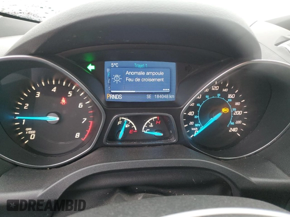 2013 Ford Escape SE with VIN 1FMCU0GXXDUC28067, listed as a Copart auction lot 51427185 with 184,048 mi miles and Salvage Title. Bid and sale history available at carsss.com. Image 9.