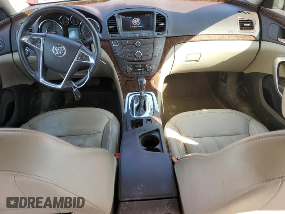2013 Buick Regal Turbo Premium 2 with VIN 2G4GT5GV9D9190294, listed as a Copart auction lot 45120895 with 122,029 mi miles and Salvage title. Bid and sale history available at DreamBid. Image 8.