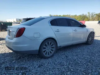 2012 Lincoln MKS with VIN 1LNHL9DR1CG805164, listed as a Copart auction lot 48375595 with 104,246 mi miles and Salvage Title. Bid and sale history available at carsss.com. Image 3.