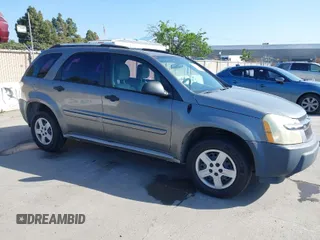 2005 Chevrolet Equinox LS with VIN 2CNDL13F656160747, listed as a IAAI auction lot 42054793 with 156,479 mi miles. Bid and sale history available at carsss.com. Image 1.