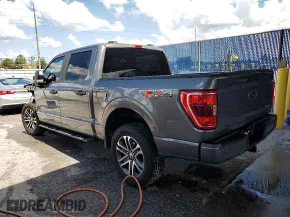 2021 Ford F-150 XL z VIN 1FTFW1E50MKD07133, wystawiony jako Copart lot #61476115 z przebiegiem 100 584 mil mil oraz Szkoda całkowita • Salvage title. Historia ofert i sprzedaży dostępna na DreamBid. Obrazek 2.