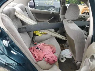 1997 Honda Civic DX with VIN JHMEJ6624VS038386, listed as a Copart auction lot 71541574 with 385,295 mi miles and Salvage Title. Bid and sale history available at carsss.com. Image 10.