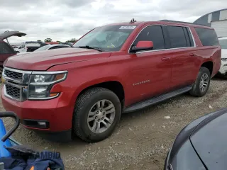 2015 Chevrolet Suburban LT z VIN 1GNSKJKC6FR616734, wystawiony jako Copart lot #58738235 z przebiegiem 209 888 mil mil oraz Szkoda całkowita • Salvage title. Historia ofert i sprzedaży dostępna na DreamBid. Obrazek 1.