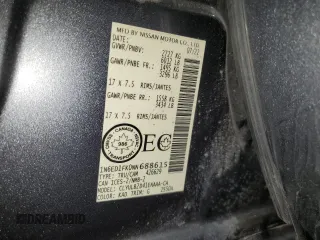 2022 Nissan Frontier SV with VIN 1N6ED1FK0NN688615, listed as a Copart auction lot 88040205 with 38,317 mi miles and Salvage Title. Bid and sale history available at carsss.com. Image 13.