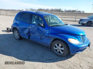 2003 Chrysler PT Cruiser Limited with VIN 3C8FY68BX3T629346, listed as a IAAI auction lot 41693985 with 201,919 mi miles. Bid and sale history available at carsss.com. Image 1.