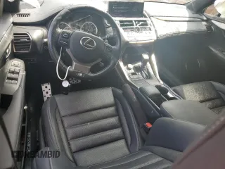 2020 Lexus NX 300 F Sport with VIN JTJSARBZ7L2162400, listed as a Copart auction lot 62706025 with 49,303 mi miles and Non repairable. Bid and sale history available at DreamBid. Image 8.