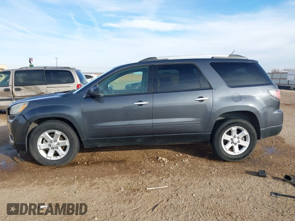 2014 GMC Acadia SLE with VIN 1GKKRNED4EJ323433, listed as a IAAI auction lot 41419175 with 165,015 mi miles and . Bid and sale history available at carsss.com. Image 14.