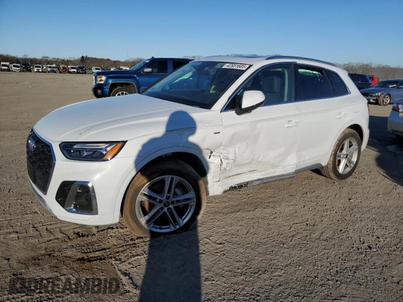 2024 Audi Q5 S line Premium Plus with VIN WA1E2AFY9R2050393, listed as a Copart auction lot 42951605 with Not provided miles and Salvage title. Bid and sale history available at DreamBid. Image 1.