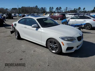 2015 BMW 2 Series 228i with VIN WBA1F5C56FV343489, listed as a Copart auction lot 43432594 with 109,196 mi miles. Bid and sale history available at carsss.com. Image 4.