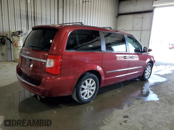 2016 Chrysler Town & Country Touring with VIN 2C4RC1BGXGR112948, listed as a Copart auction lot 54141965 with 60,100 mi miles and Salvage Title. Bid and sale history available at carsss.com. Image 3.