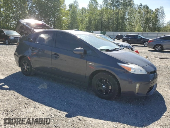 2013 Toyota Prius One with VIN JTDKN3DU8D5641995, listed as a Copart auction lot 55782455 with 137,060 mi miles and Salvage Title. Bid and sale history available at DreamBid. Image 4.