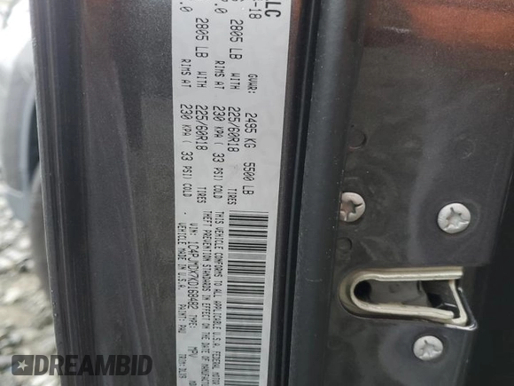 2019 Jeep Cherokee Limited with VIN 1C4PJMDX7KD168482, listed as a Copart auction lot 57843555 with 79,009 mi miles and Salvage title. Bid and sale history available at DreamBid. Image 13.
