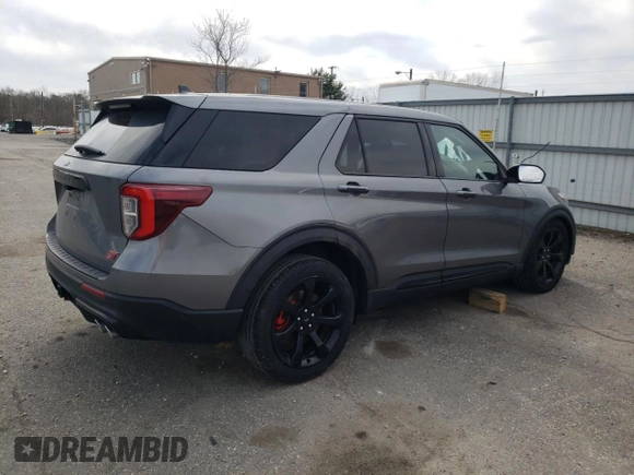 2021 Ford Explorer ST z VIN 1FM5K8GC3MGA55033, wystawiony jako Copart lot #49859815 z przebiegiem Nie podano mil oraz Szkoda całkowita • Salvage title. Historia ofert i sprzedaży dostępna na DreamBid. Obrazek 3.