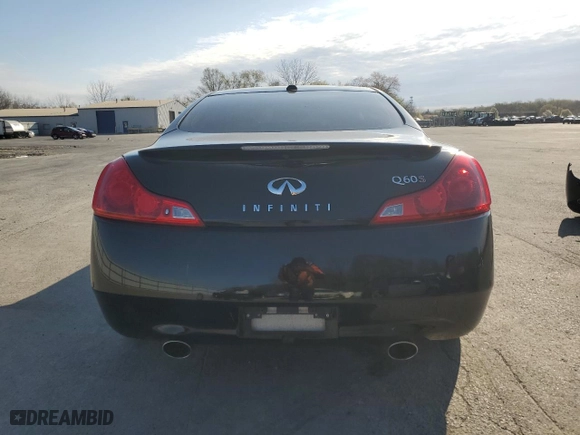2014 Infiniti Q60 Coupe Journey with VIN JN1CV6EK9EM112326, listed as a Copart auction lot 52280215 with 52,855 mi miles and Salvage Title. Bid and sale history available at carsss.com. Image 6.